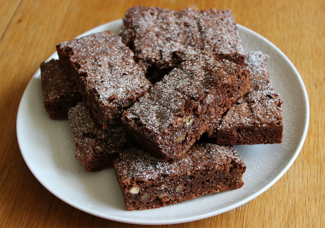 chocolate brownies, brownies, cake-668624.jpg
